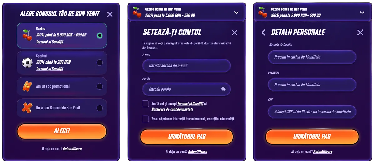 Creezi Cont Zinx Casino